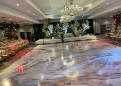 Marble Dance Floor Wrap